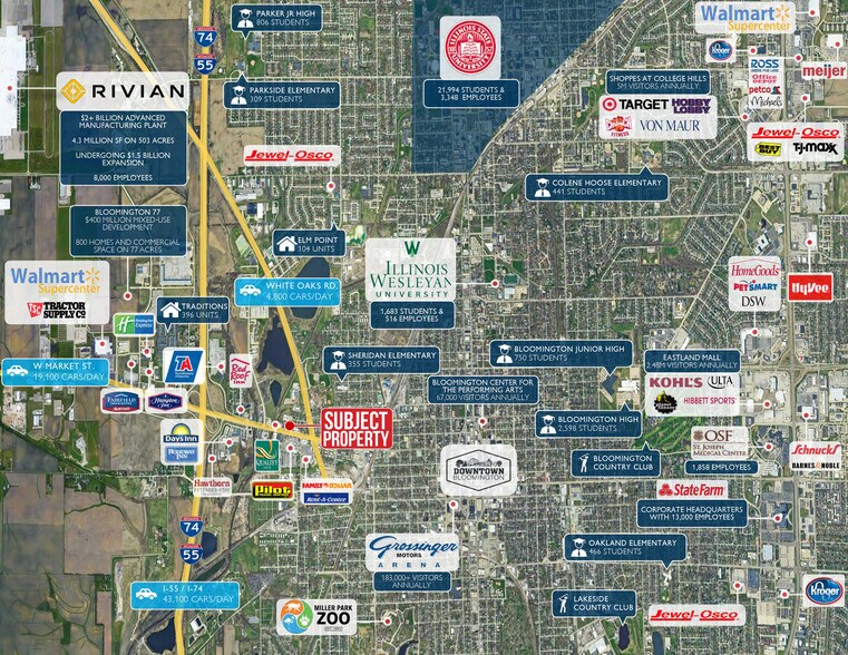 1609 Market st, Bloomington, IL à vendre - Photo du bâtiment - Image 2 de 5