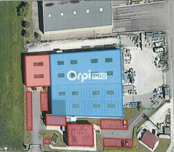 Quetigny - Aerial  map view