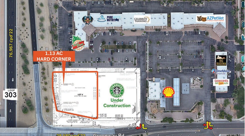 Greenway Rd & 303- NEC loop, Surprise, AZ à louer - Photo du bâtiment - Image 2 de 3