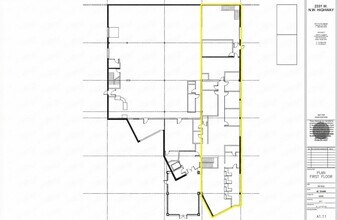 2331 W Northwest Hwy, Dallas, TX à louer Plan d’étage- Image 1 de 4