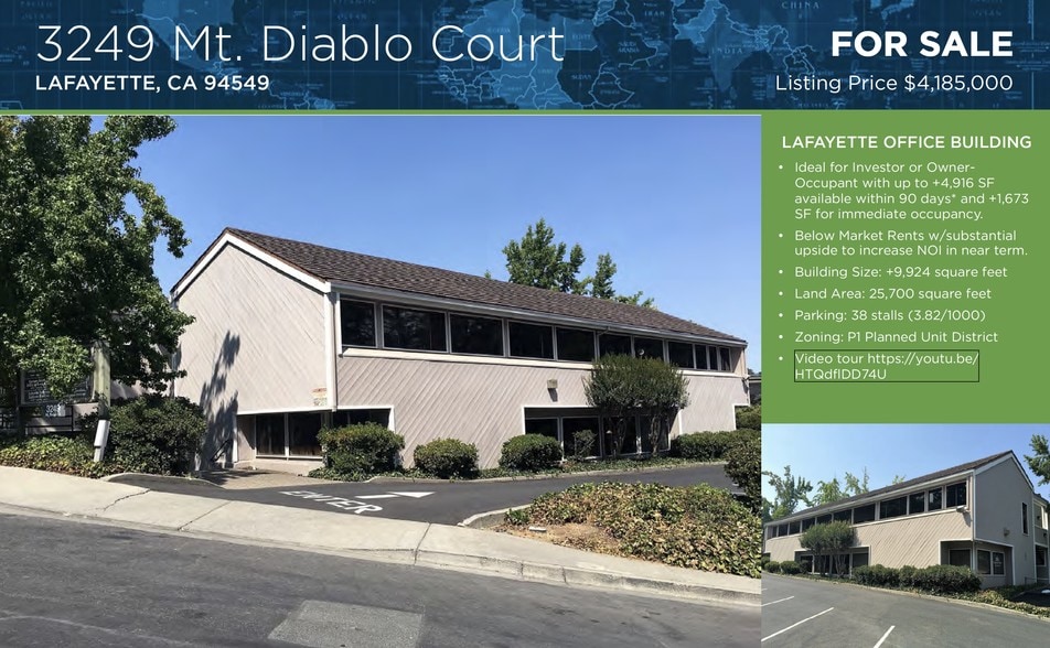 3249 Mount Diablo Ct, Lafayette, CA for lease - Building Photo - Image 3 of 8