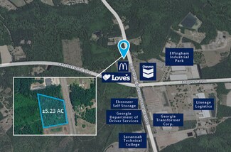 Plus de détails pour 21, Rincon, GA - Terrain à vendre
