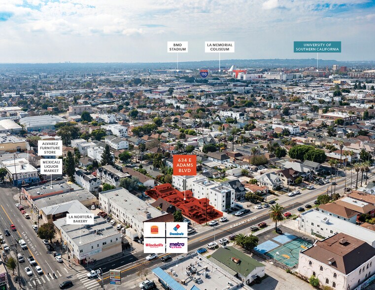 634 Adams Blvd, Los Angeles, CA à vendre - Photo du bâtiment - Image 3 de 14