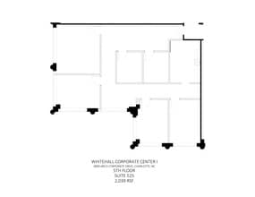 3800 Arco Corporate Dr, Charlotte, NC for lease Site Plan- Image 2 of 2