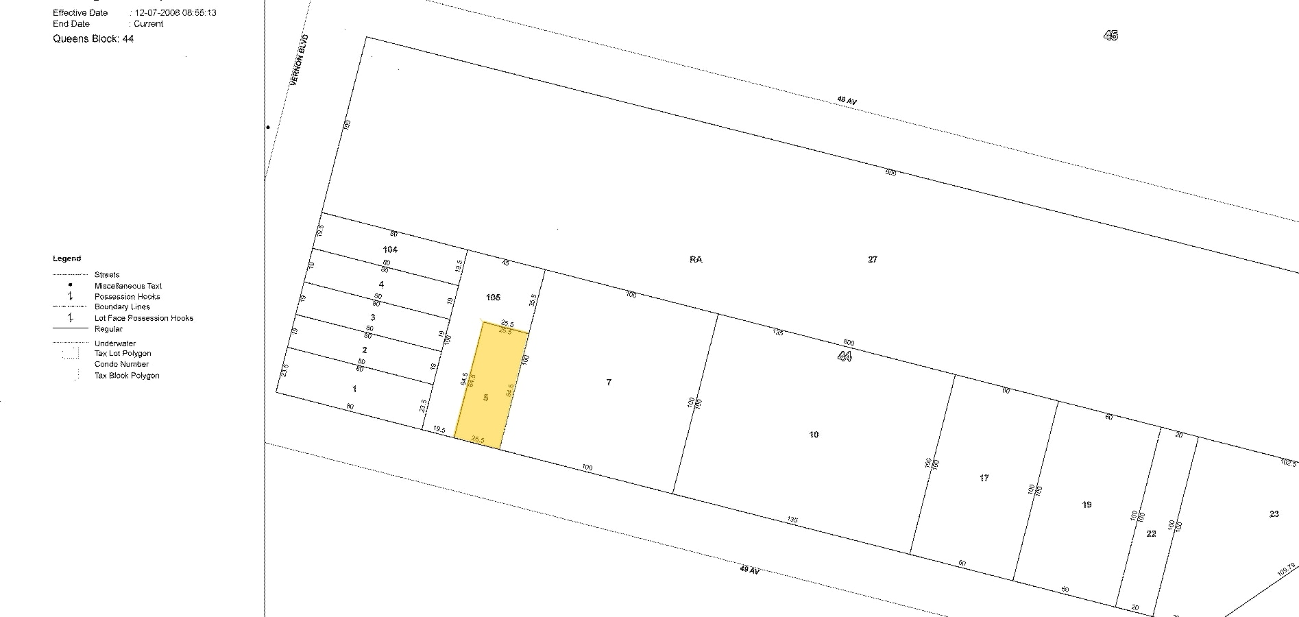 10-11 49th Ave, Long Island City, NY for sale Plat Map- Image 1 of 38