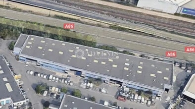 La Courneuve, SSD - Aérien Vue de la carte