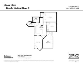 9327 N 3rd St, Phoenix, AZ for lease Floor Plan- Image 1 of 1
