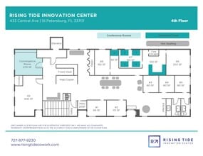 433 Central Ave, Saint Petersburg, FL for lease Floor Plan- Image 2 of 3
