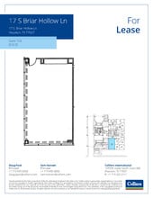 17 S Briar Hollow Ln, Houston, TX for lease Floor Plan- Image 1 of 1