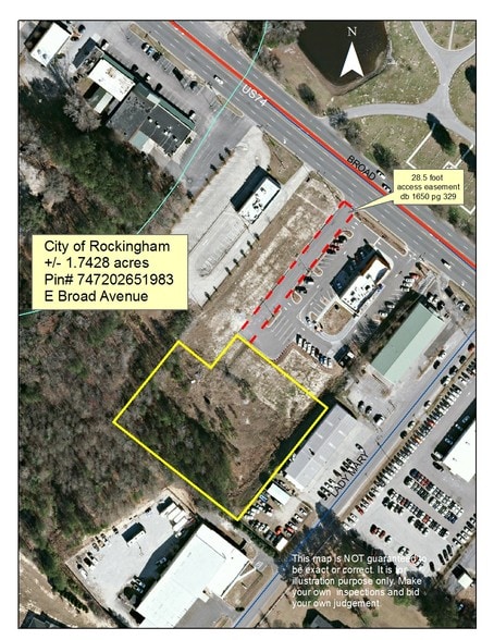 0 Broad Ave, Rockingham, NC for sale - Primary Photo - Image 1 of 1