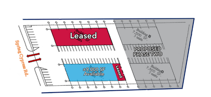 5702 Spring Cypress Rd, Spring, TX à louer Plan de site- Image 2 de 10