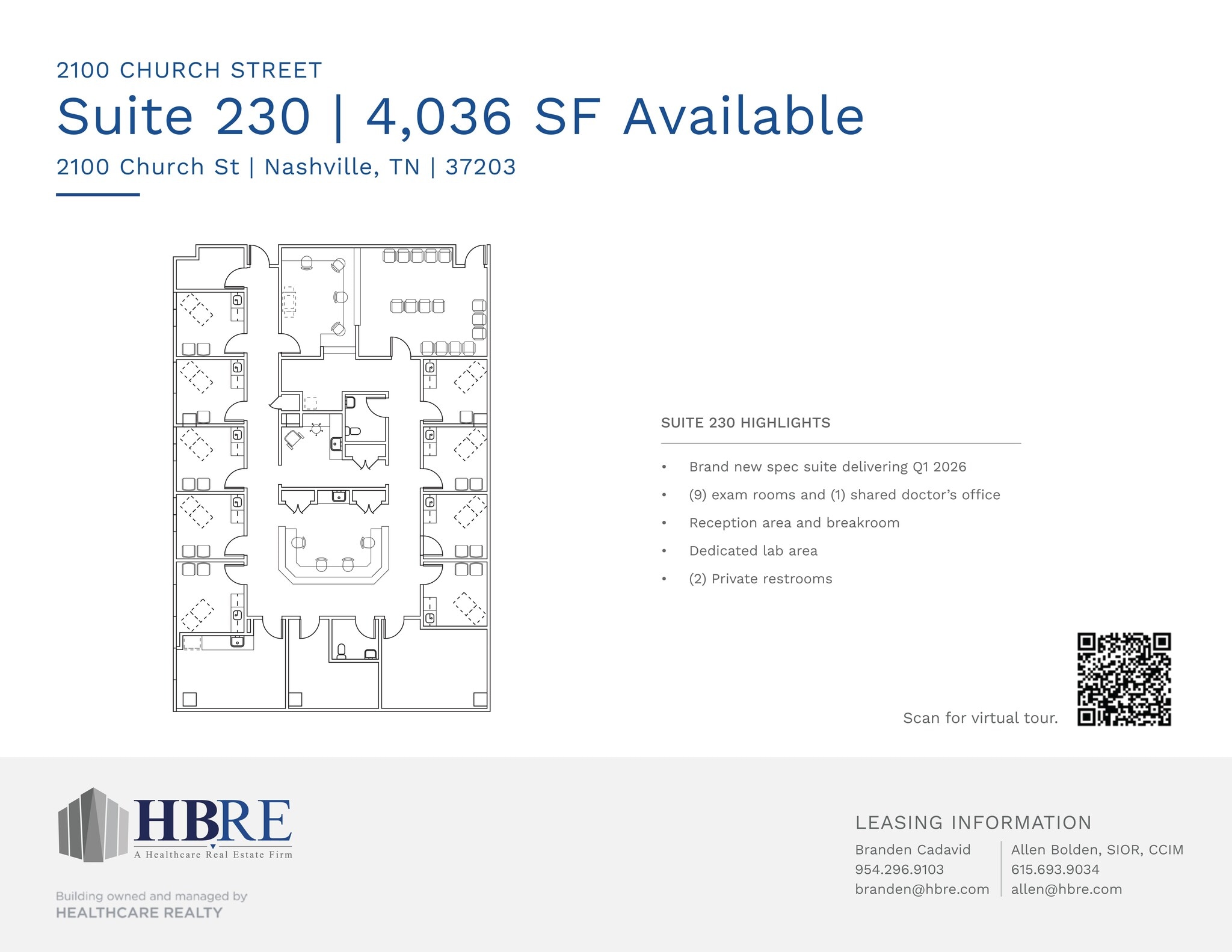 2100 Church St, Nashville, TN for lease Site Plan- Image 1 of 1