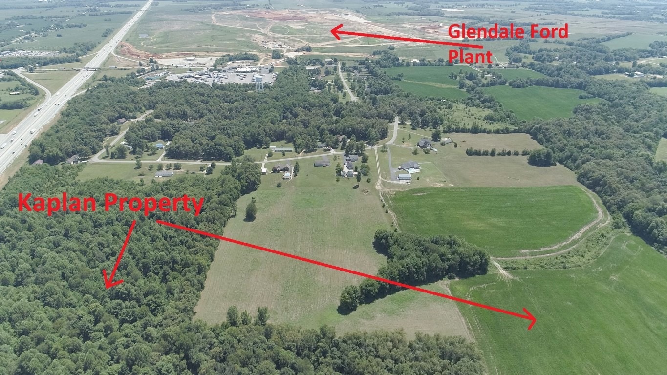 Mud Splash Road, Glendale, KY for sale Aerial- Image 1 of 1