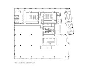 1500 N El Centro Ave, Los Angeles, CA for lease Floor Plan- Image 1 of 1