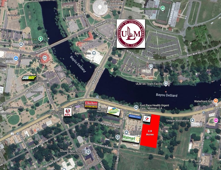 4430 Desiard St, Monroe, LA for lease - Building Photo - Image 2 of 11