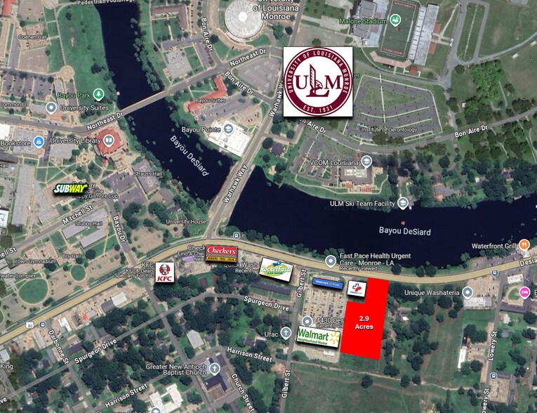 4430 Desiard St, Monroe, LA à louer - Photo du bâtiment - Image 2 de 11