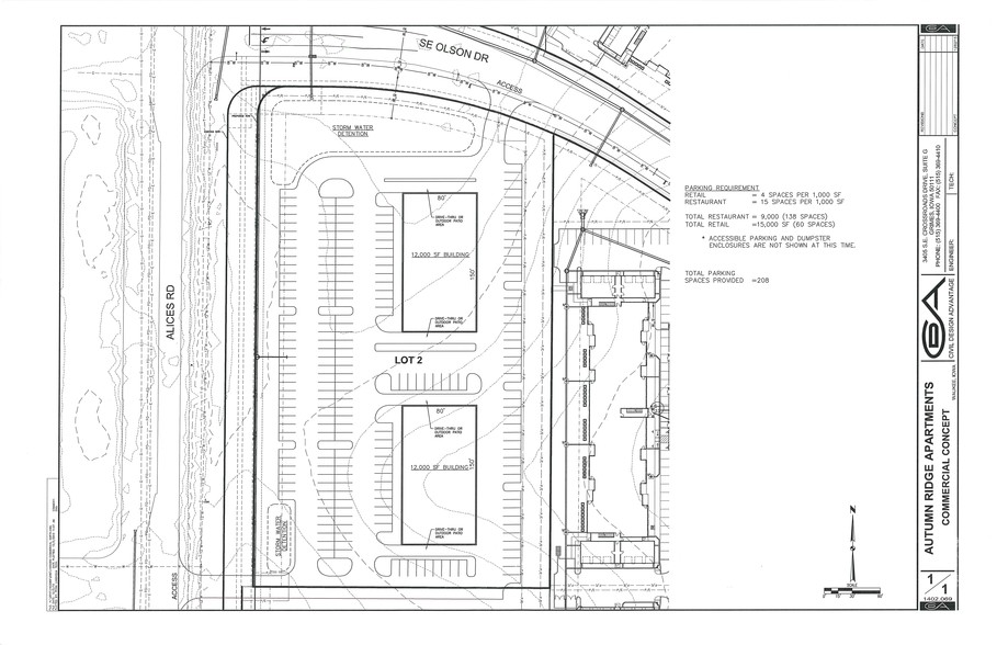 727-739 SE Alices Rd, Waukee, IA for lease - Site Plan - Image 3 of 3