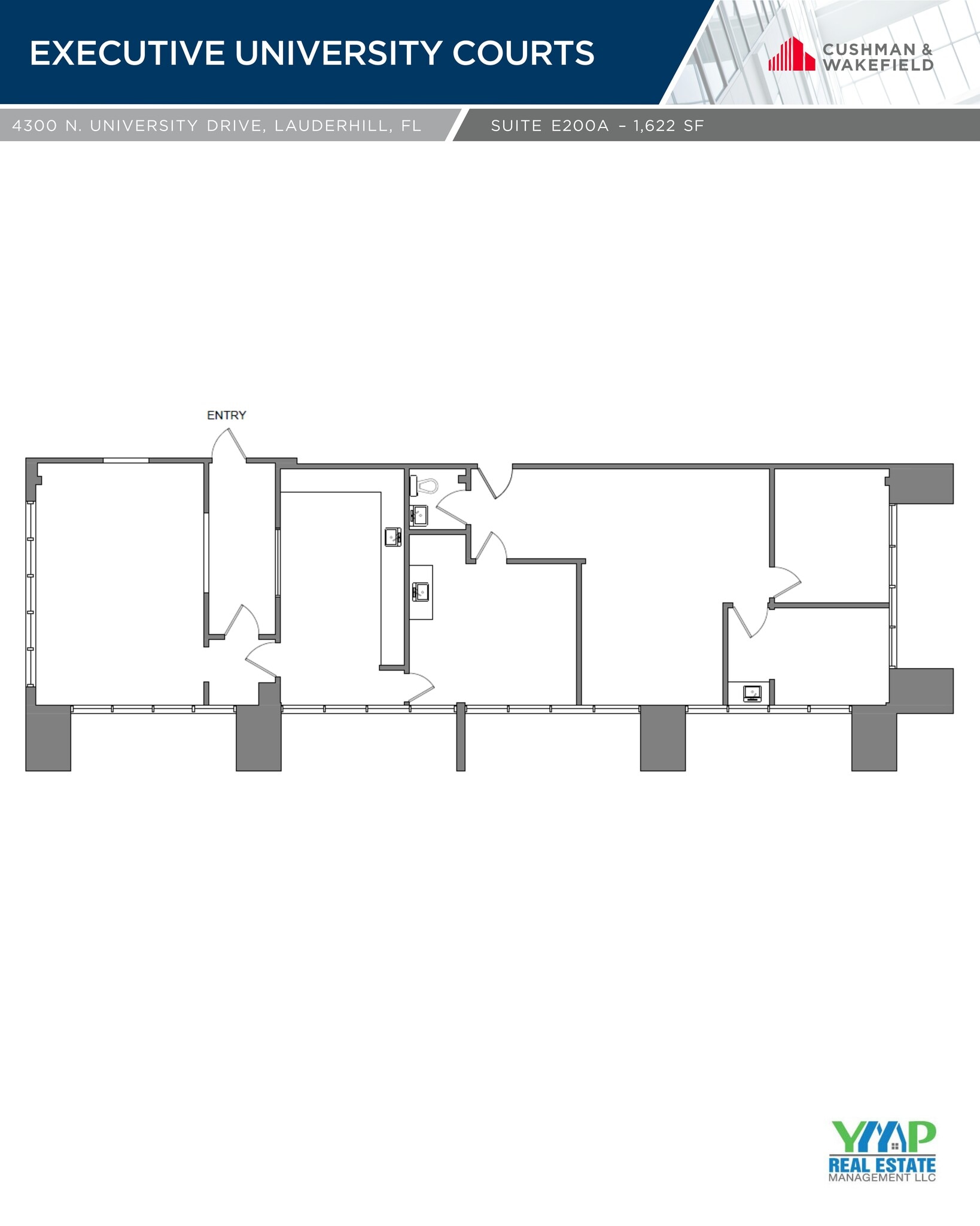 4300 N University Dr, Lauderhill, FL for lease Site Plan- Image 1 of 1