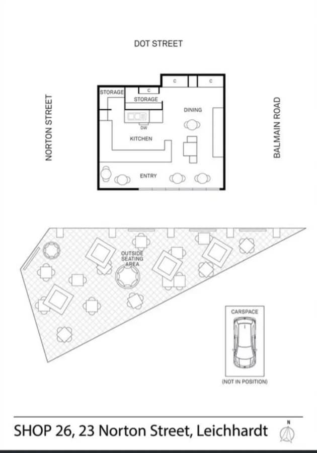 23 Norton St, Leichhardt, NSW 2040 - Unité 6 -  - Plan d’étage - Image 1 of 1