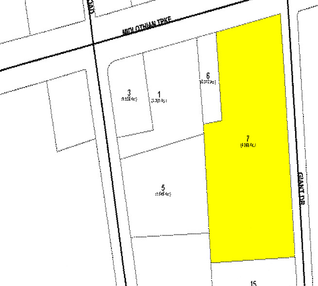 5701 Midlothian Tpke, Richmond, VA à louer - Plan cadastral - Image 2 de 3