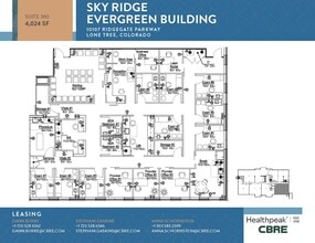 10535 Park Meadows Blvd, Lone Tree, CO à louer Plan d’étage- Image 1 de 1
