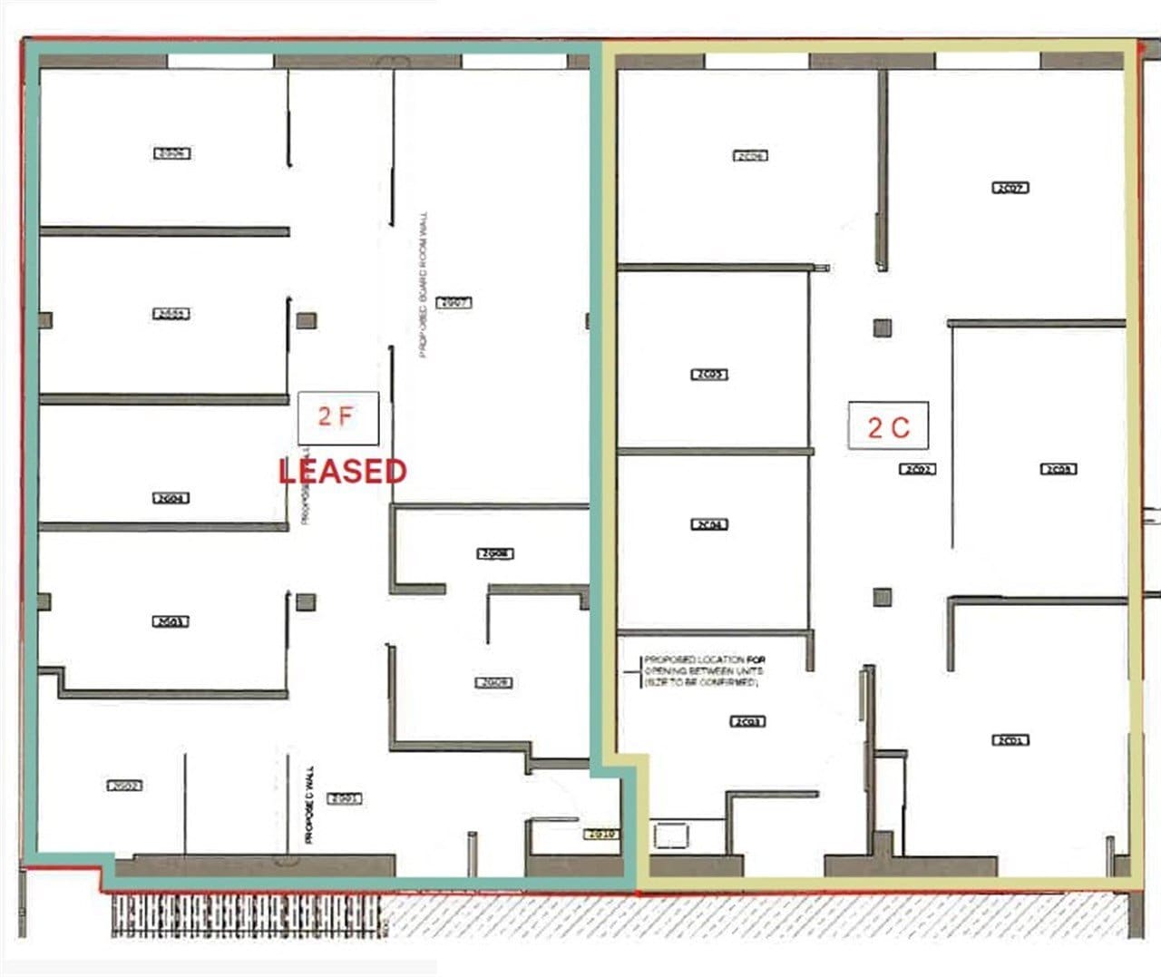 155-163 Suffolk St W, Guelph, ON for lease Floor Plan- Image 1 of 1