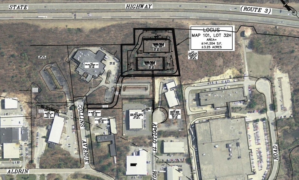 12 Collins Ave, Plymouth, MA à louer - Plan de site - Image 3 de 3