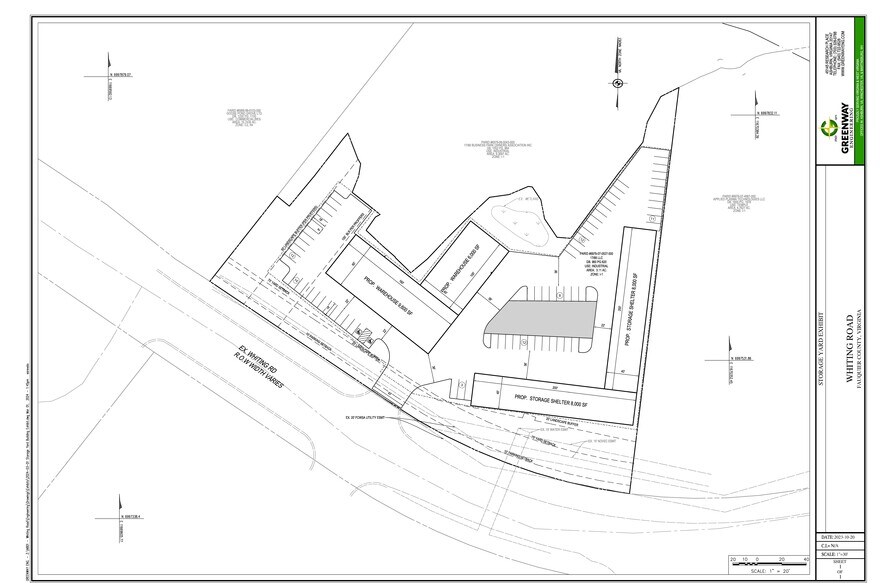 Lot 5 - 17/66 Business park, Marshall, VA à louer - Plan de site - Image 2 de 5