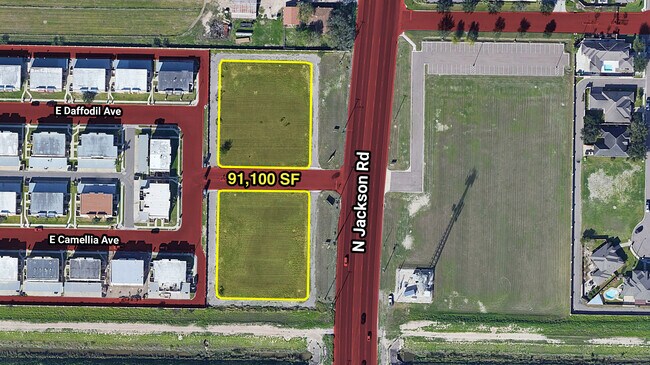 Plus de détails pour 2901-3029 North Jackson Rd, McAllen, TX - Terrain à vendre