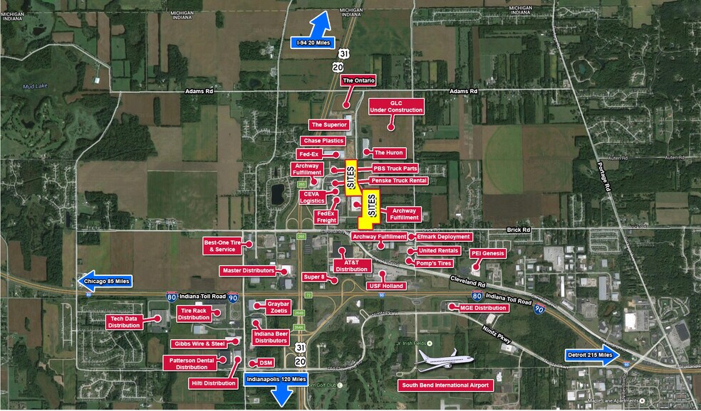 US 31 & Dylan Dr, South Bend, IN à vendre - Photo du bâtiment - Image 2 de 7