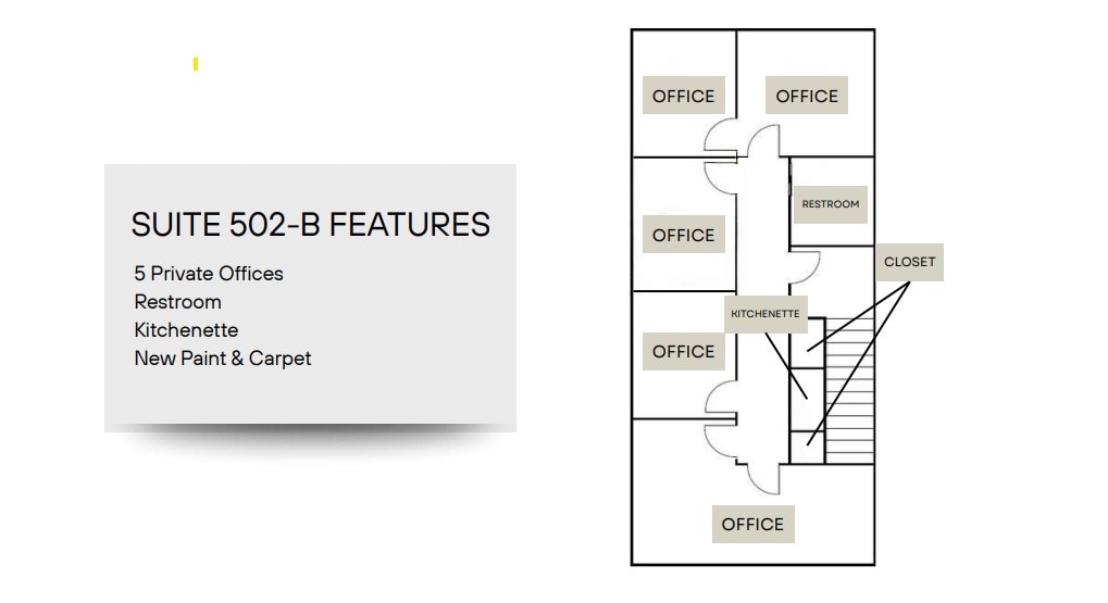 6512 Six Forks Rd, Raleigh, NC 27615 - Unit 502-B -  - Floor Plan - Image 1 of 1