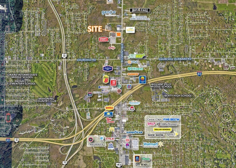 4680-4718 Belmont Ave, Youngstown, OH for sale - Building Photo - Image 3 of 5