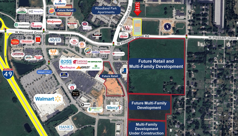 1771 Pleasant Grove rd, Rogers, AR à louer - Photo du bâtiment - Image 3 de 5