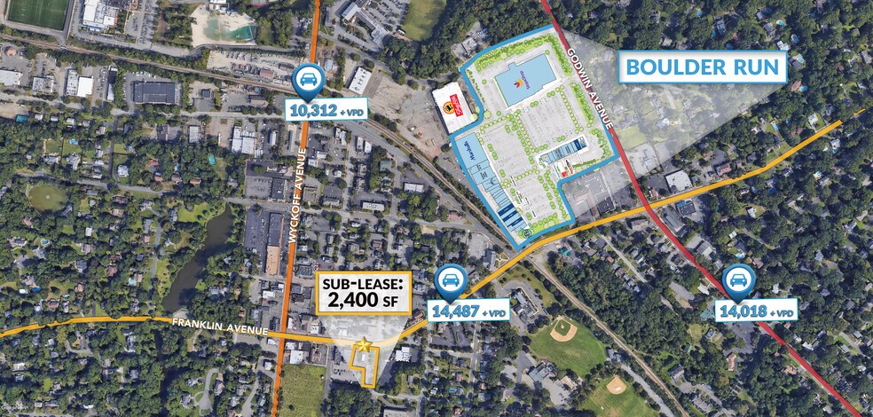 378 Franklin Ave, Wyckoff, NJ à louer - Aérien - Image 2 de 3