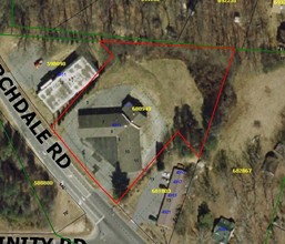 4913 Archdale Rd, Trinity, NC - aerial  map view