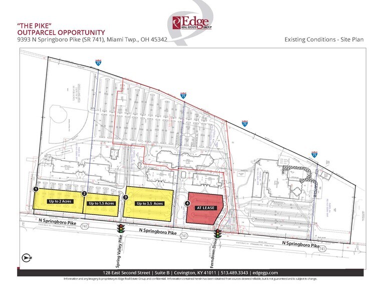 9393 Springboro Pike, Miamisburg, OH for lease - Site Plan - Image 2 of 4