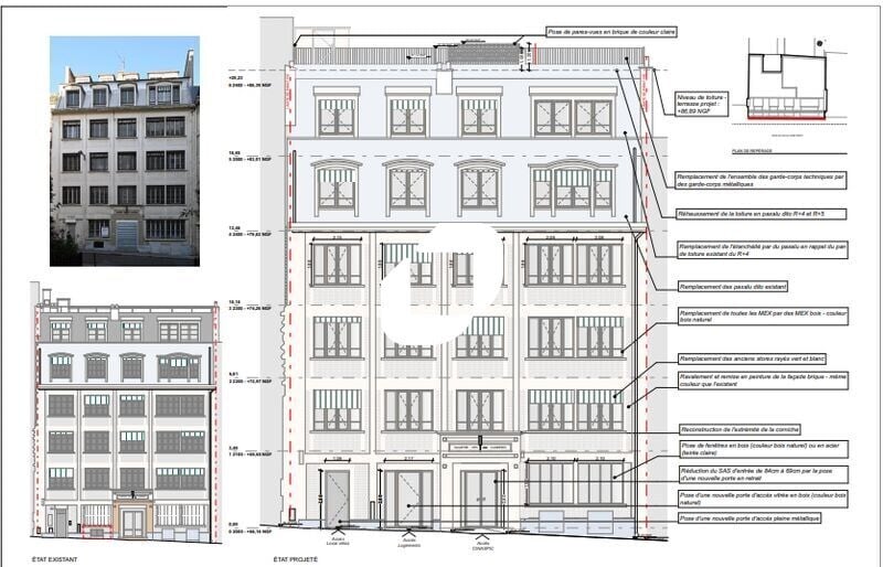 Flex in Paris for sale - Floor Plan - Image 3 of 4