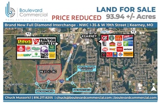 Plus de détails pour NWC 1-35, Kearney, MO - Terrain à vendre