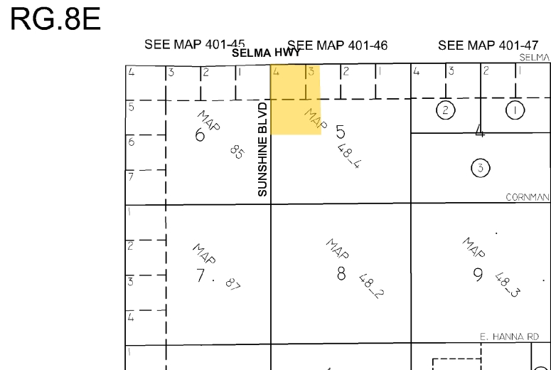 SE Sunshine Blvd & Selma Hwy, Eloy, AZ à vendre - Plan cadastral - Image 2 de 3