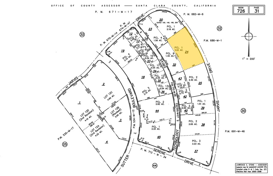 700 Jarvis Dr, Morgan Hill, CA à vendre - Plan cadastral - Image 1 de 1