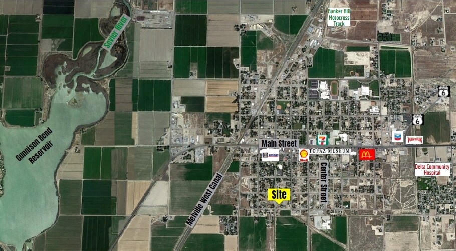 361 S 300 W, Delta, UT à vendre - Aérien - Image 3 de 3