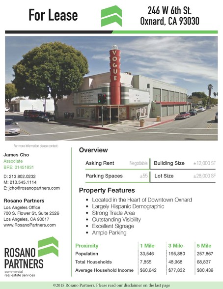 246 W 6th St, Oxnard, CA for lease - Building Photo - Image 2 of 3