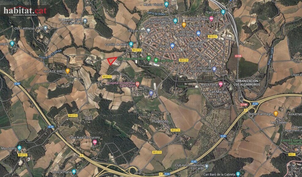 Terrain dans Sant Pere de Ribes, Barcelona à vendre - Aérien - Image 2 de 5