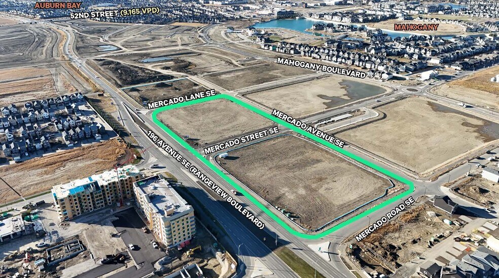 62 Mercado St SE, Calgary, AB à louer - Aérien - Image 2 de 2