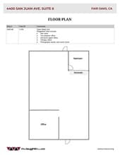 4400-4410 San Juan Ave, Fair Oaks, CA for lease Site Plan- Image 2 of 2