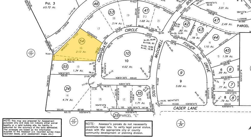 1670 Corporate Cir, Petaluma, CA à louer - Plan cadastral - Image 2 de 17