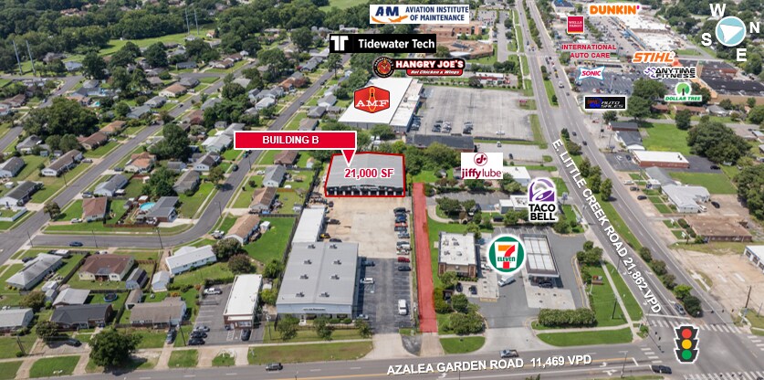 7851 Azalea Garden Rd, Norfolk, VA à vendre - Photo du bâtiment - Image 3 de 3