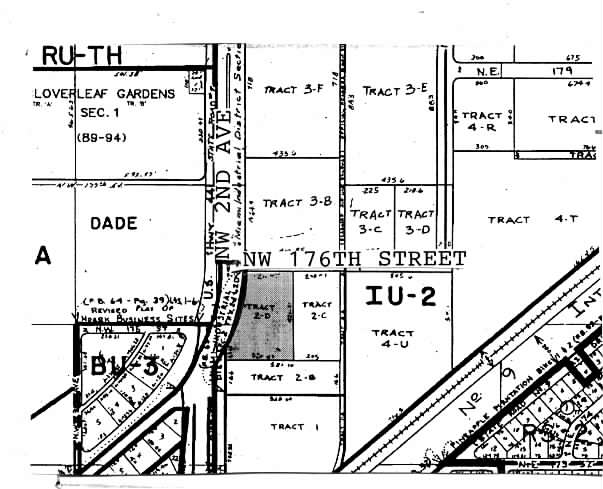 160 NW 176th St, Miami Gardens, FL for lease - Plat Map - Image 2 of 11