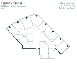 2601-2603 Main St, Irvine, CA à louer Plan d  tage- Image 1 de 1