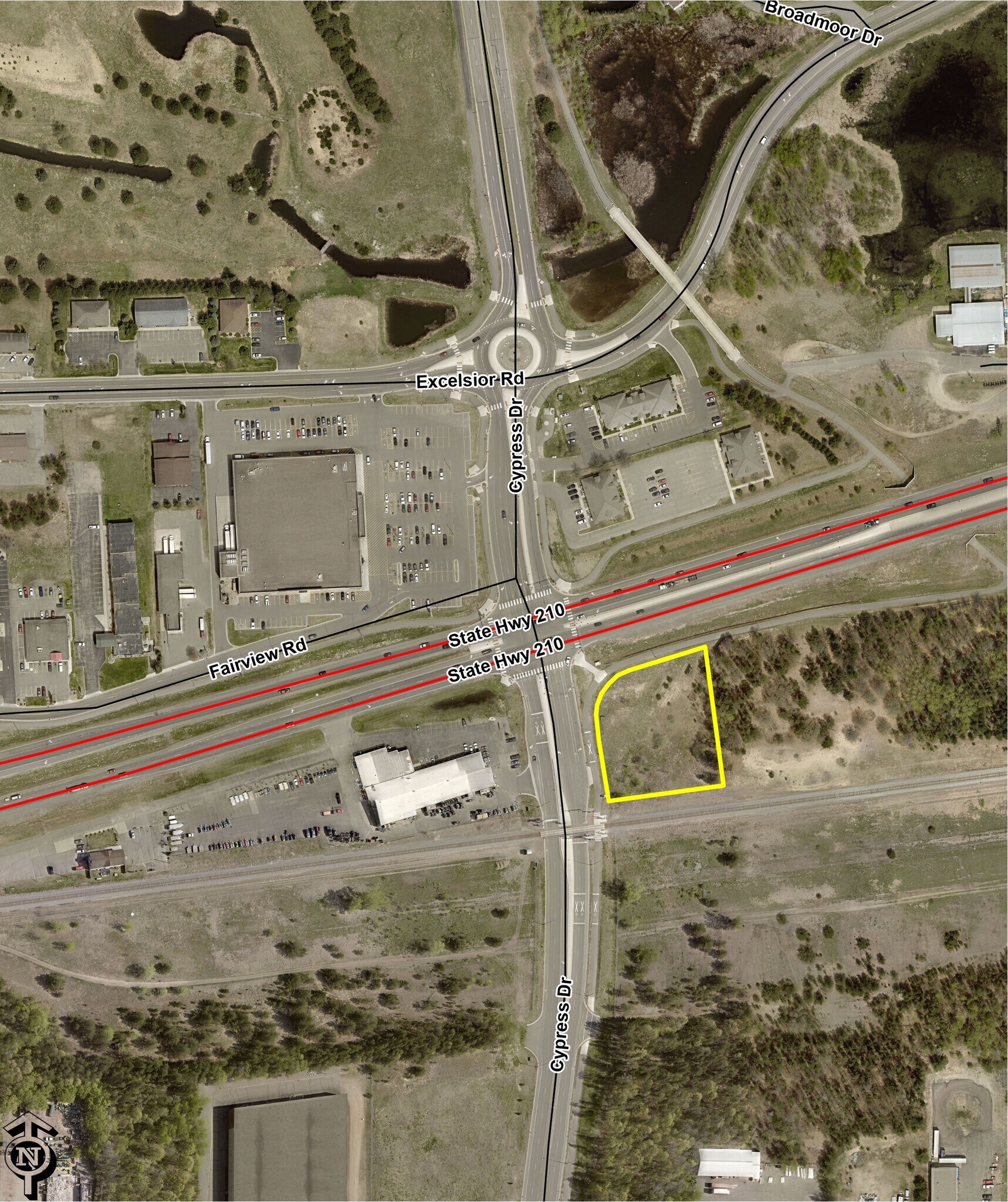 SE Corner Of Hwy 210 And Cypress Drive, Baxter, MN à vendre Photo du bâtiment- Image 1 de 11